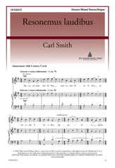 Resonemus Laudibus Unison/Two-Part choral sheet music cover